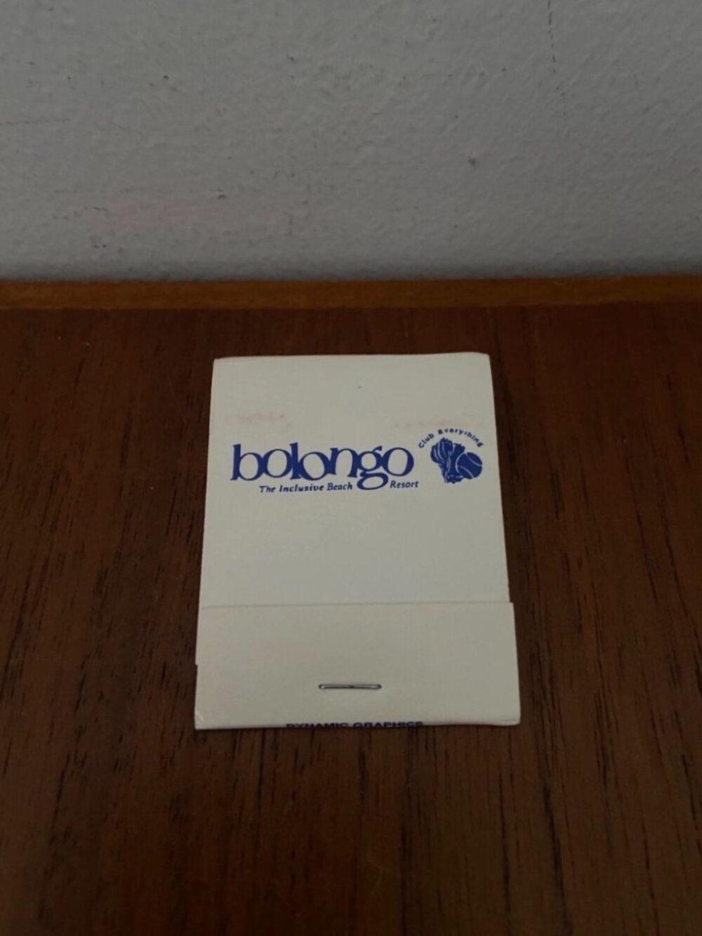 Vintage Bolongo Bay Beach Resort St. Thomas Virgin Islands Matchbook Matches NEW
